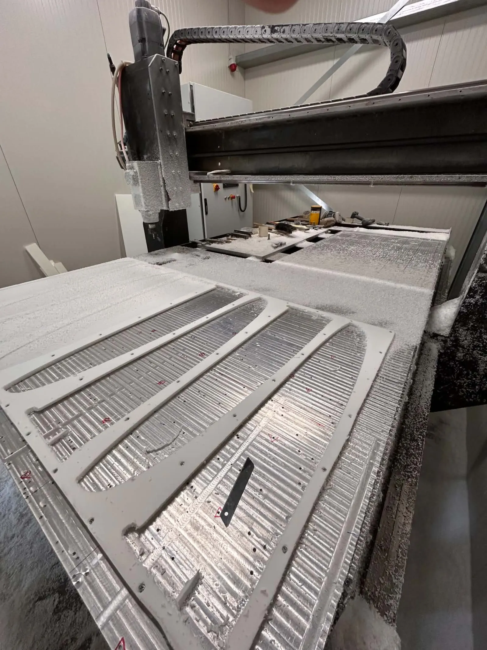 Rohacell foam CNC